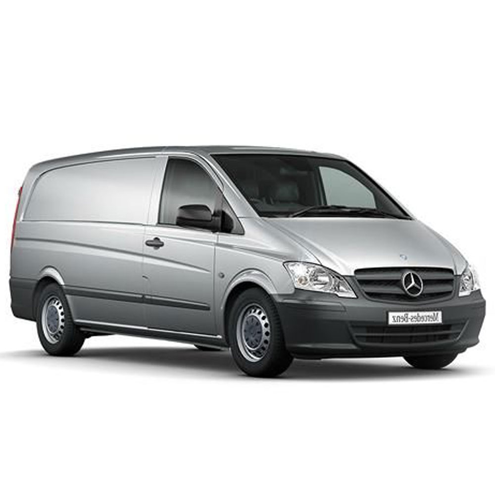 Vito W639 (2003–2010) Grille avant en acier inoxydable chromé 7 pièces
